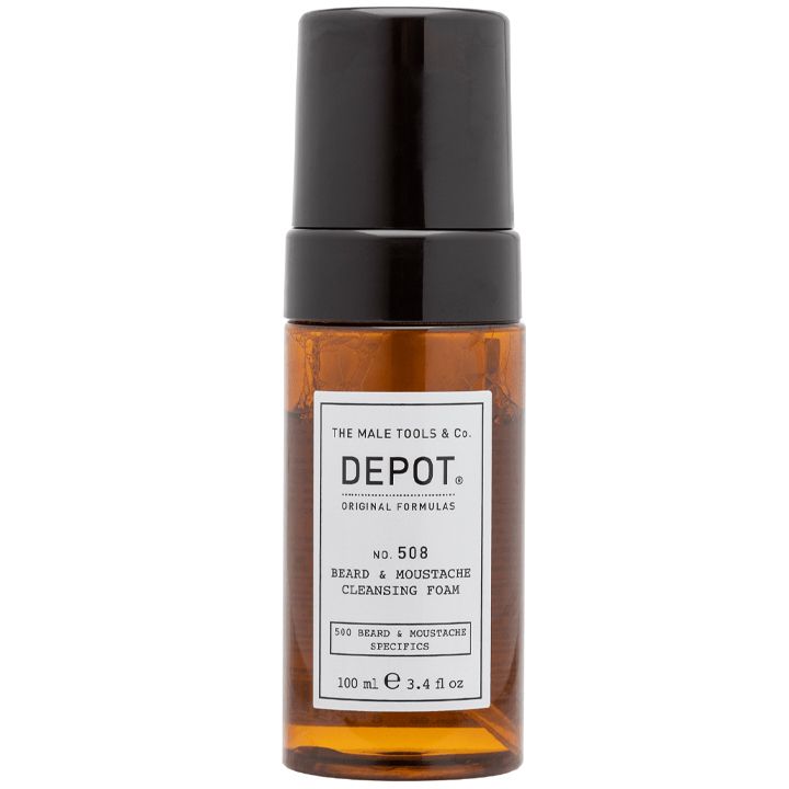 depot-508-cleansing-beard-moustache-foam-100ml-tsveris-gamtsmendi-qafi