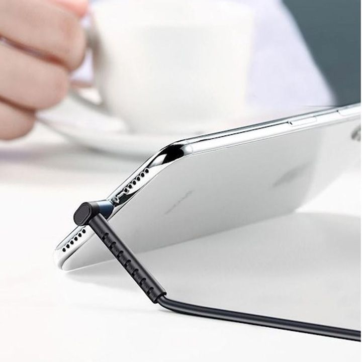remax-joy-series-2-in-1-data-cable-phone-holder-rc-100i-white-photo-2