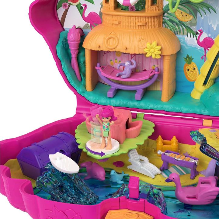 mattel-polly-pocket-flamingo-party-playset-satamasho-figurebi-photo-3