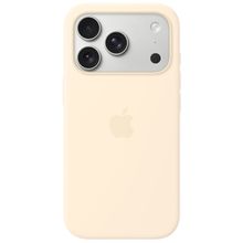 Product image of Apple iPhone 17 Pro Silicone Case with MagSafe Vanilla Model A3559 მობილური ტელეფონის ქეისი