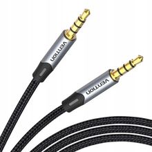 Product image of VENTION BAQHD TRRS 3.5MM Male to Male Aux  Cable 0.5M Gray AUX კაბელი
