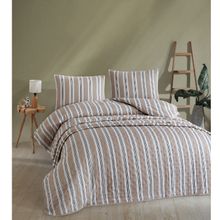 Product image of MANAMO LINE YARN DYEING BED SPREAD საწოლის გადასაფარებელი
