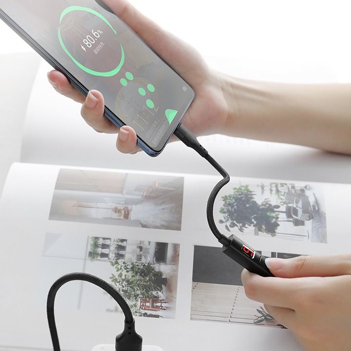 hoco-s13-central-control-timing-charging-data-cable-for-type-c-photo-2