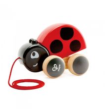 Product image of Hape ხის სათამაშო Pull along Lady bug
