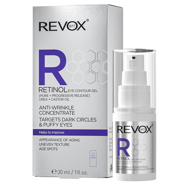 revox-b77-retinol-eye-gel-anti-wrinkle-concentrate-tvalis-geli-qvela-tipis-kanistvis-photo-2