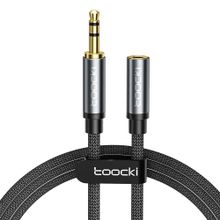 Product image of TOOCKI TYPX2-MDC0G 3.5mm Male to 3.5mm Female Extension Cable აუდიო კაბელი