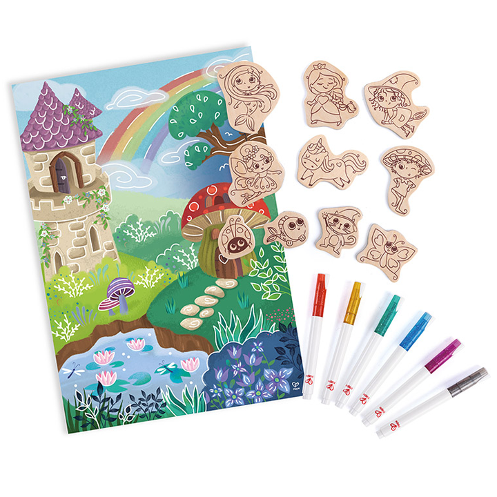 hape-magic-friends-diy-magnets-khis-gasaferadebeli-magnituri-satamasho-photo-4