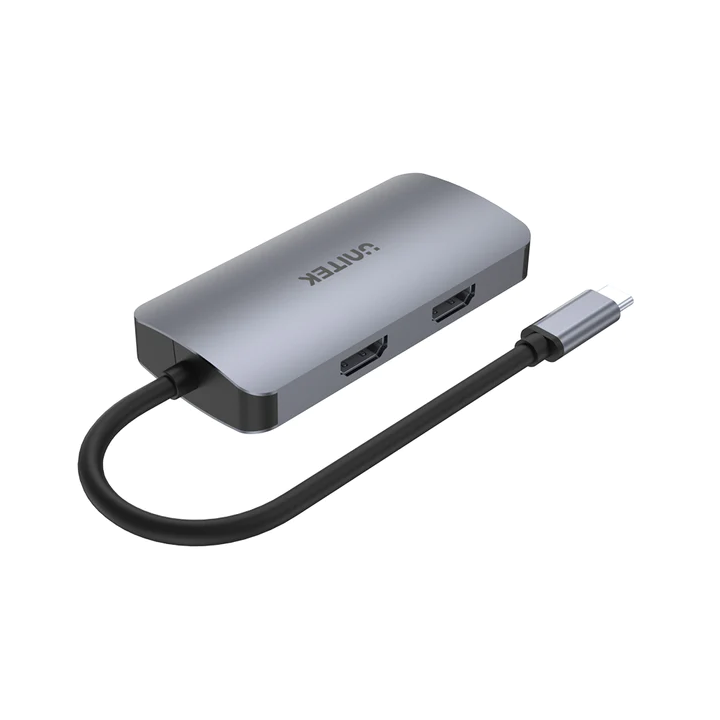 unitek-d1051a-5-in-1-usb-c-hub-with-mst-grey-usb-habi-photo-3