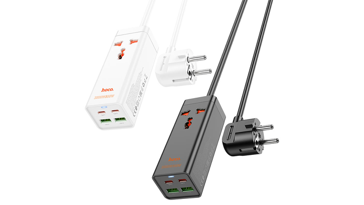 hoco-ac10a-barry-pd65w-gan-qc30-1-socket-damagrdzelebeli-tetri-photo-3