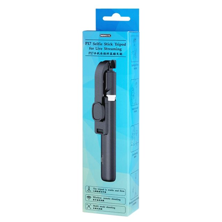 remax-selfie-stick-tripod-for-live-streaming-p17-black-shtativi-photo-2