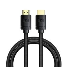 Product image of Baseus High Definition Series HDMI 8K to HDMI 8K Adapter Cable 3m CAKGQ-L01 Black HDMI კაბელი