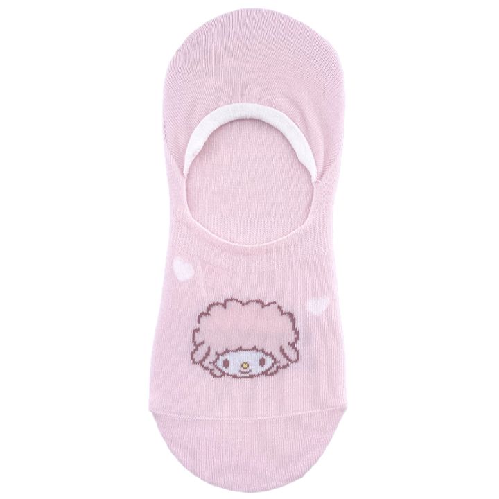 sanrio-characters-solid-color-no-show-socks-tsinda