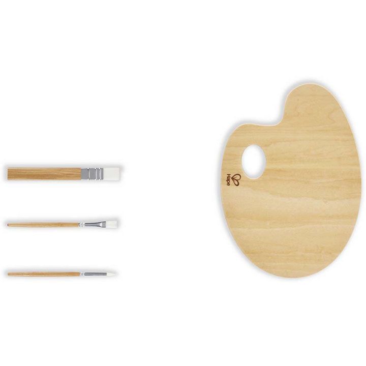 hape-art-palette-and-brush-kit-sakhatavi-nakrebi-photo-2