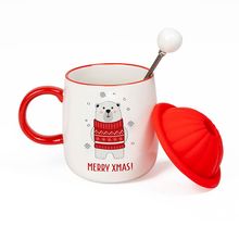 Product image of Eureka Kids Bear Christmas Mug 420მლ 1ც საბავშვო ჭიქა