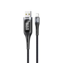 Product image of REMAX Leader Smart Display 2.1A Data Cable RC-096i Black