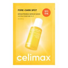 Product image of Celimax Pore+Dark Spot Brightening Serum Mask გამაღიავებელი ნიღაბი