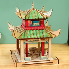 Product image of 3D wooden puzzle E-001