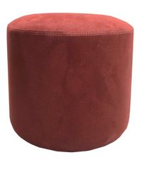 Product image of პუფი მრგვალი ალკანტარა 34х40 წითელი