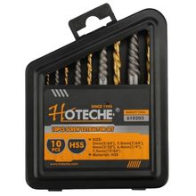 Product image of HOTECHE 10-ნაჭრიანი ხრახნის ამომღების (ექსტრაქტორის) ნაკრები