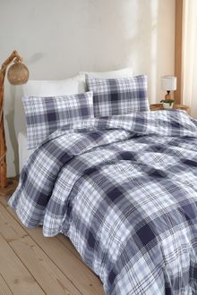 Product image of Manamo  Skotch  საბნის პირი ბალიშის პირით ბამბის  ორ საწოლიანი 200x220+50x70 სმ(2)