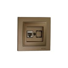 Product image of როზეტი CAT6 DESPINA Bronze - 102-232305-125