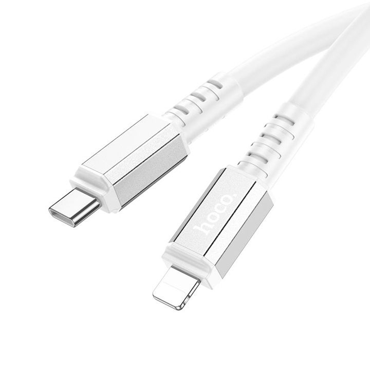 hoco-x85-ip-strength-pd-charging-data-cablewhite