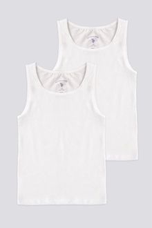 Product image of US POLO ASSN US1673 V1 გოგოს მაისური 2 ცალი (თეთრი)