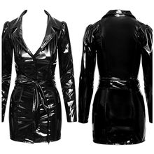 Product image of KIKU Black Level – ვინილის კაბა 1