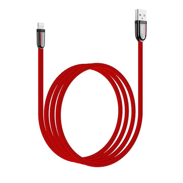 hoco-cable-u74-grand-charging-data-cable-for-lightningred-photo-4
