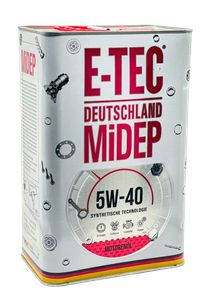 Product image of E-TEC 5W-40 ძრავის ზეთი 4 ლ