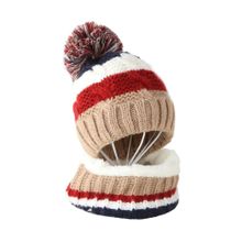 Product image of საბავშვო ქუდი ბაფი 3-12 წლის ბავშვებისთვის/საბავშვო ქუდის ბაფი ნაკრები (ქუდი, ბაფი) (ნაქსოვი ბაფი) საბავშო,ბავშვის,ბავში,ბავშვისთვის,ბავშვებისთვის