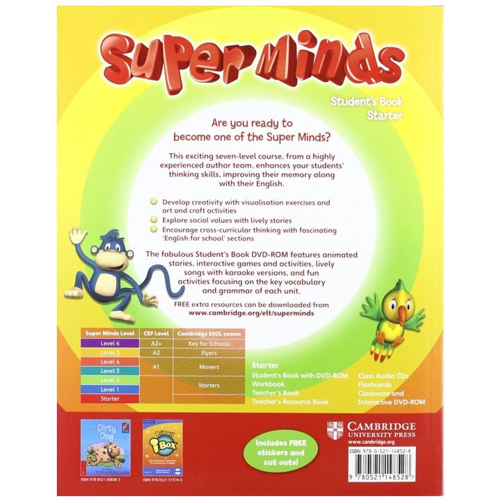 Super Minds Starter (book + workbook+CD) - Extra.ge - 724308