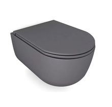 Product image of დასაკიდი უნიტაზი თავსაფრით GALASSIA Dream Matt grey 52x36 სმ