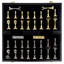 Product image of სასაჩუქრე ჭადრაკი მეტალის ფიგურებით