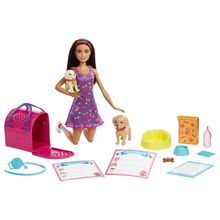 Product image of MATTEL HKD86 ბარბის სათამაშო ნაკრები ლეკვის აყვანა
