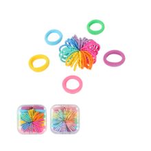 Product image of თმის სამაგრი/Basic Series Colorful Hair Ties with Square Container (48 pcs)