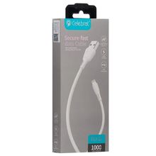 Product image of ტელეფონის კაბელიკაბელი CELEBRAT For  iphone FLY-2I White