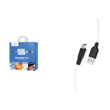 Product image of HOCO X21 micro USB კაბელი ცეცხლგამძლე სილიკონის თეთრი