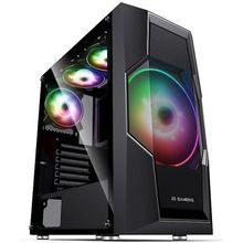 Product image of 2E Turbo G2057B Mid Tower კომპიუტერის ქეისი