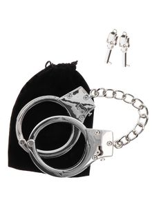 Product image of ვერცხლისფერი ხელბორკილი BDSM