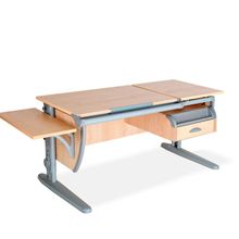 Product image of სამეცადინო მაგიდა ერგო უნივერსალი SUT17, ტუმბო TCH 07 და გვერდითა თარო