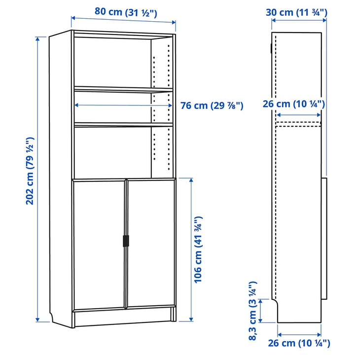 ikea-billy-hgbo-99484386-tsignebis-karada-photo-3