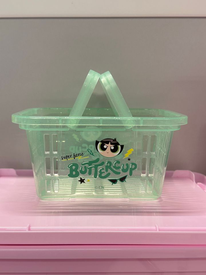 satavso-kalatathe-powerpuff-girls-collection-mini-basket-with-handle-green