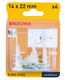Product image of დიუბელი Koelner 4 pcs B-DRA-01S/4