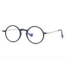 Product image of EXTRA THIN MACBA ROUND  Indigo +3.0 საკითხავი სათვალე