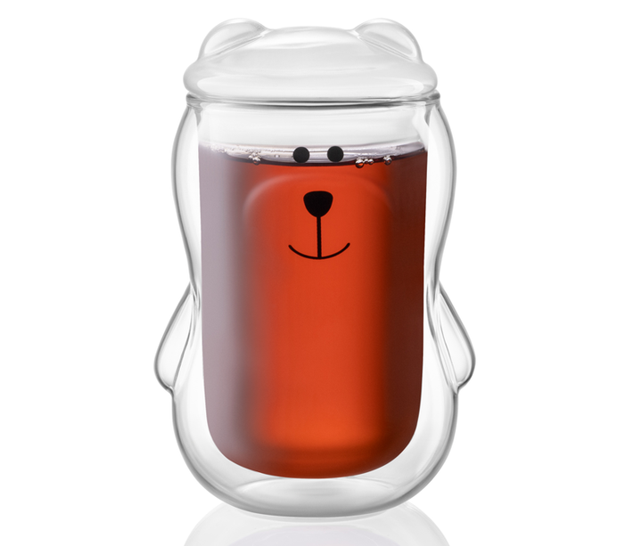 chiqebis-nakrebi-ardesto-ar2630ab-double-wall-glass-mug-set-with-a-lid-animals-300-ml-2-pcs-photo-2