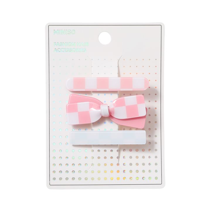 checkered-hair-clips-3ts-tmis-samagri