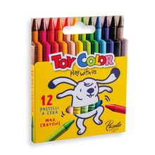 Product image of ToyColor ცვილის პასტელი 12