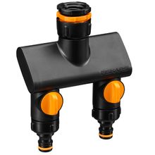 Product image of FISKARS Comfort Twin Pin Connector ON/OFF ონკანის კონექტორი