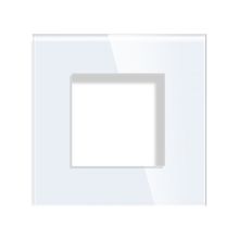 Product image of ჩარჩო Elegant Smart Home 1 მინის თეთრი